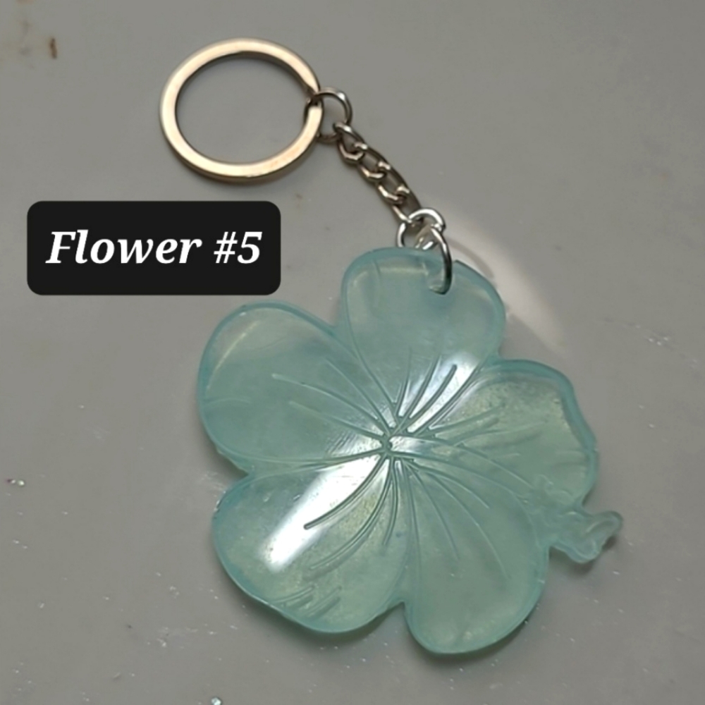 Handmade Resin Flower Paperweight or Decor - Picture 12 of 13